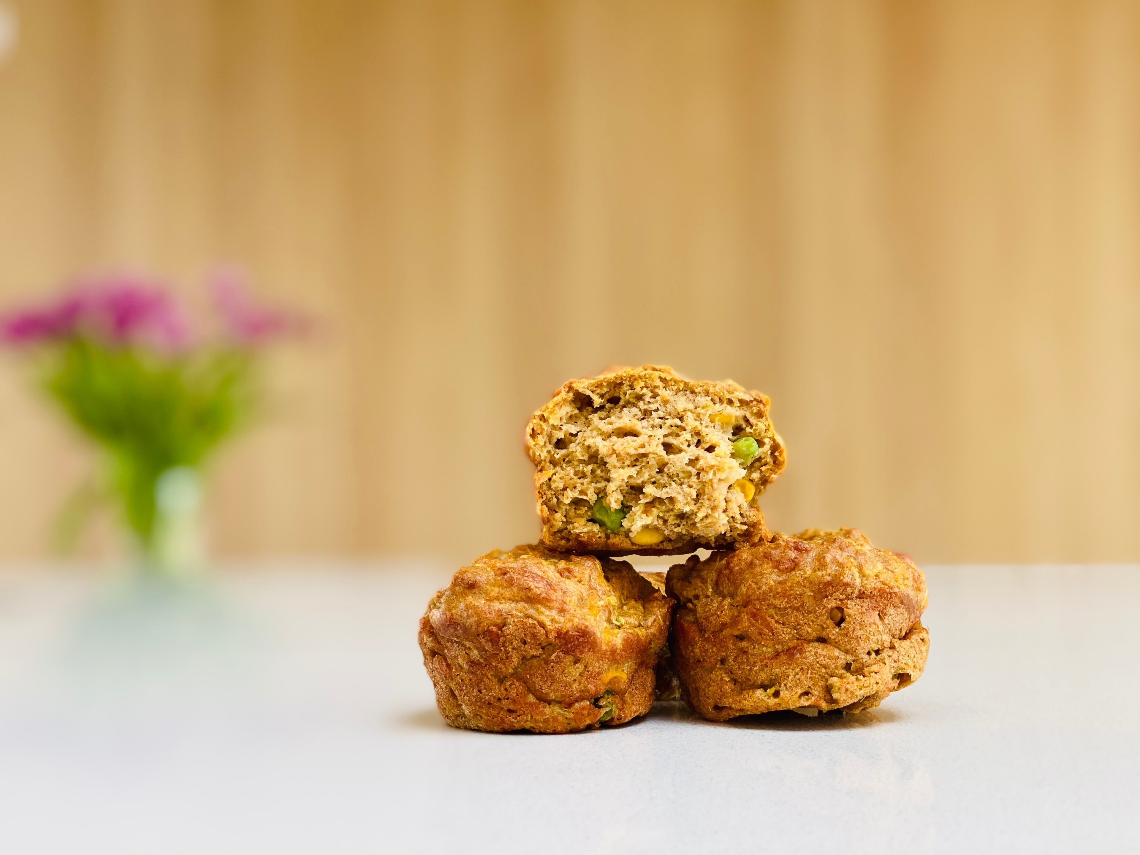 Slané vege muffiny