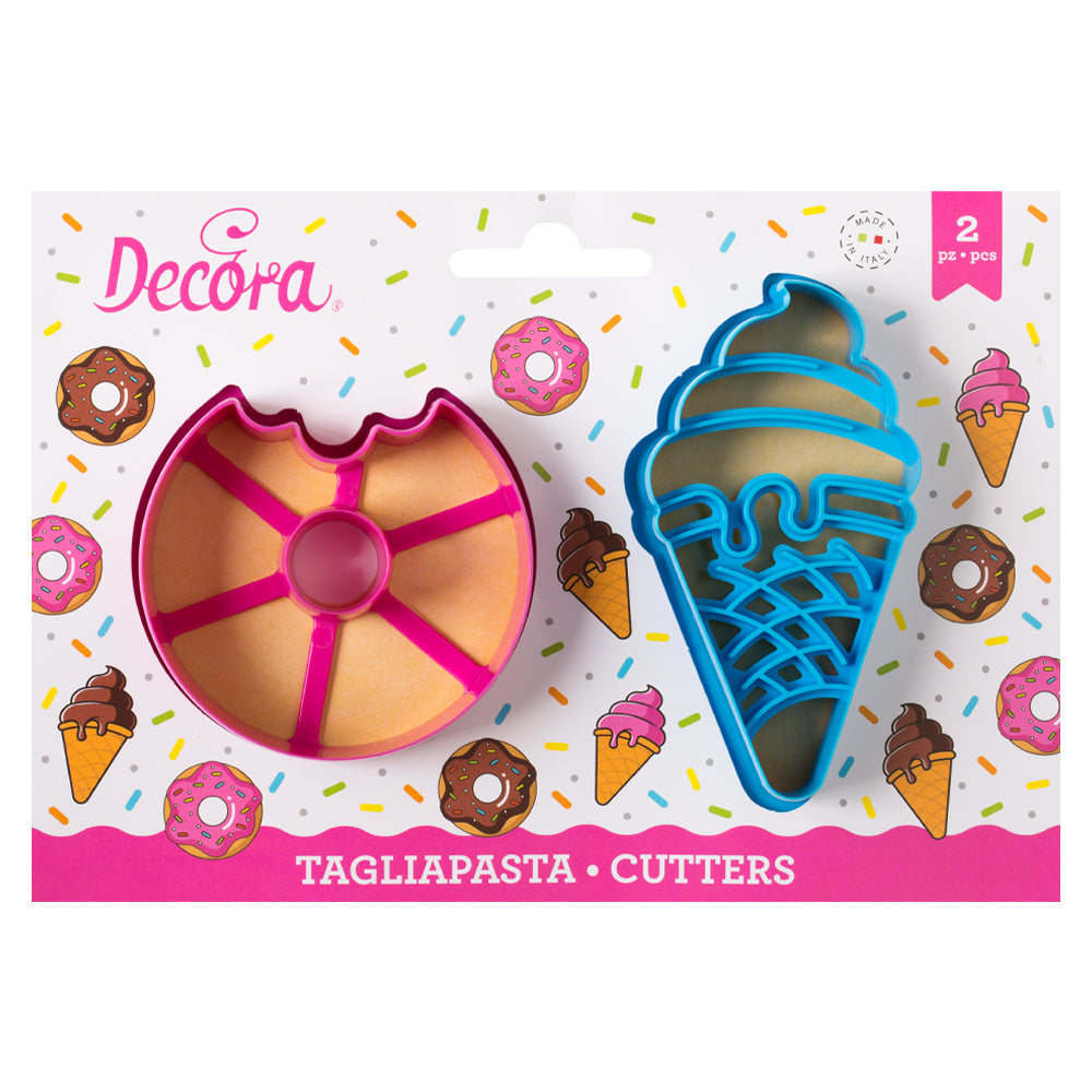 Vykrajovátka - donut a zmrzlina