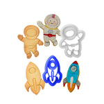 Načítať obrázok do zobrazovača galérie, Vykrajovátka s pečiatkou - vesmír
