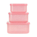 Načítať obrázok do zobrazovača galérie, Tutete - sada 3 trblietavých boxíkov - ružová
