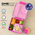 Načítať obrázok do zobrazovača galérie, OmieBox hot &amp; cold - Lunchbox s vyberateľnou termonádobou Pixie Pink
