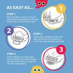 Načítať obrázok do zobrazovača galérie, Sendvičové vykrajovátko FUNBITES štvorce žlté
