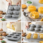 Načítať obrázok do zobrazovača galérie, Silikónová forma - Tekvičky
