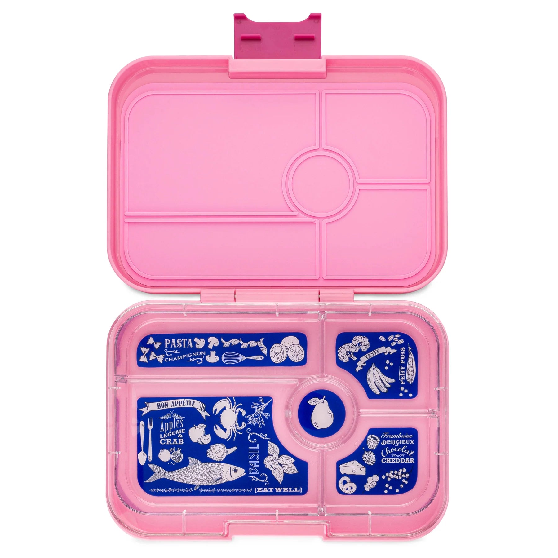 Yumbox XL Tapas 5 oddelení Capri ružová