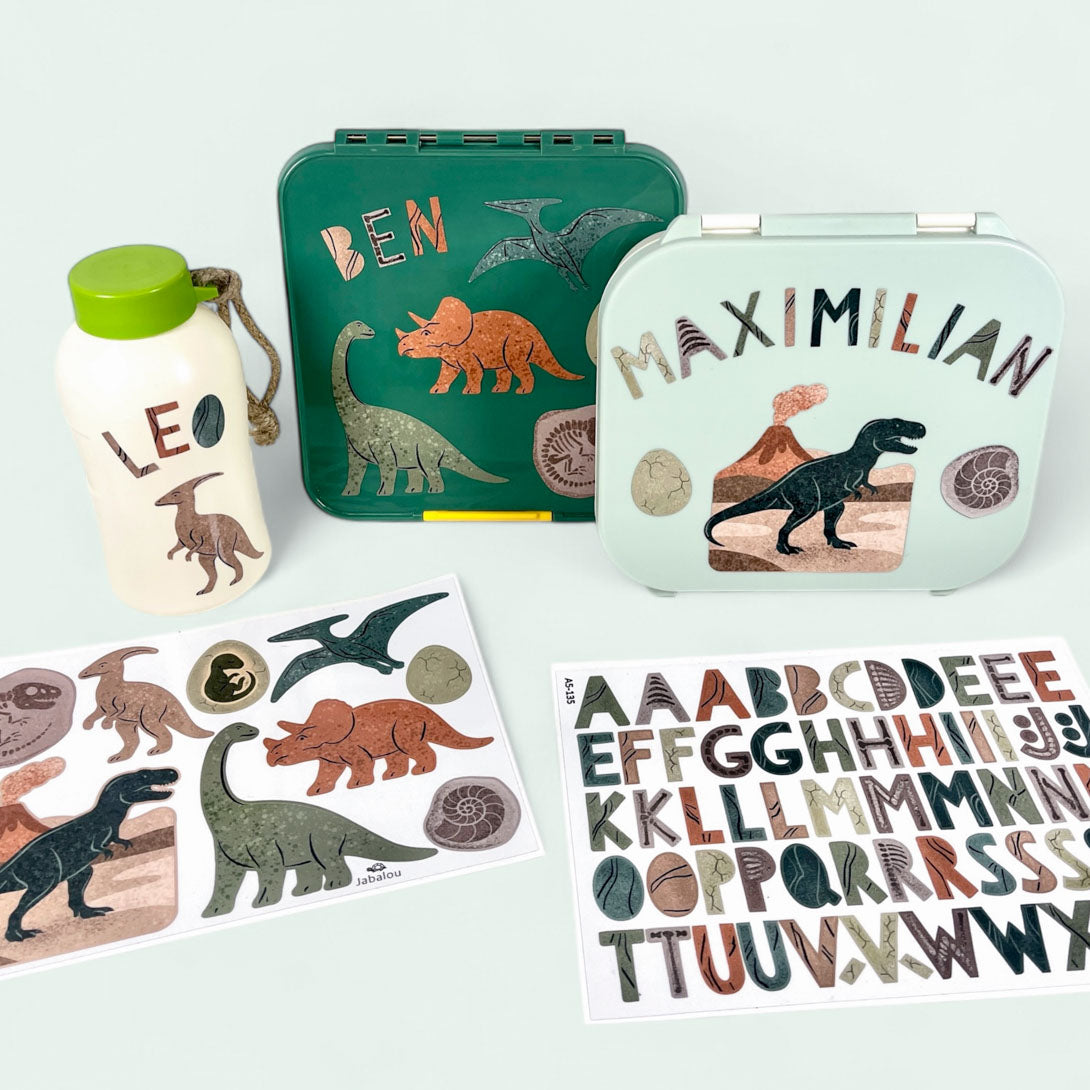 Vodeodolné nálepky Pravek