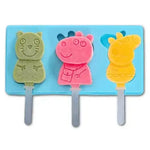 Načítať obrázok do zobrazovača galérie, Silikónová forma na nanuky - Peppa Pig - modrá
