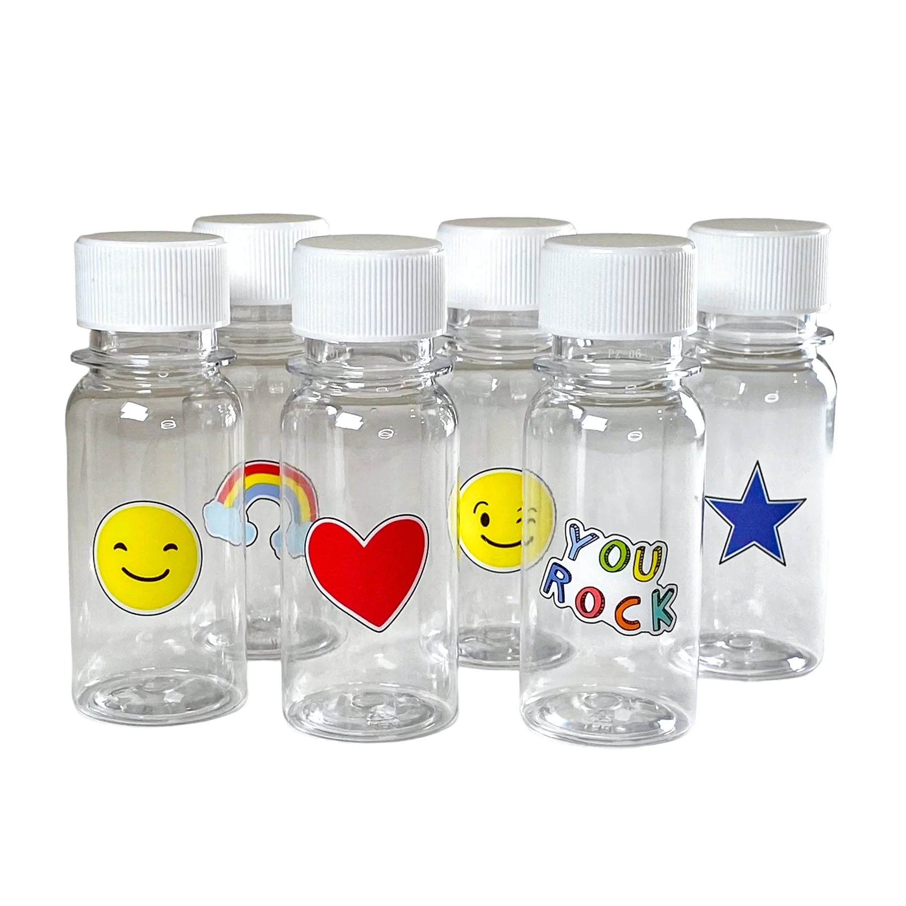 Yumbox Sada 6 mini fľaštičiek na džús 60ml
