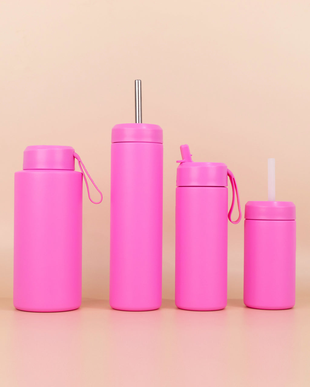Montii Fusion 350ml - termoizolačná fľaša Ružová s cucacím viečkom