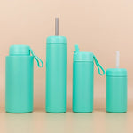 Načítať obrázok do zobrazovača galérie, Montii Fusion 700ml - termoizolačná fľaša Lagúna s cucacím viečkom
