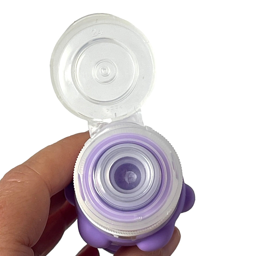 Yumbox Sada 3 silikónových fľaštičiek Jednorožce 60ml