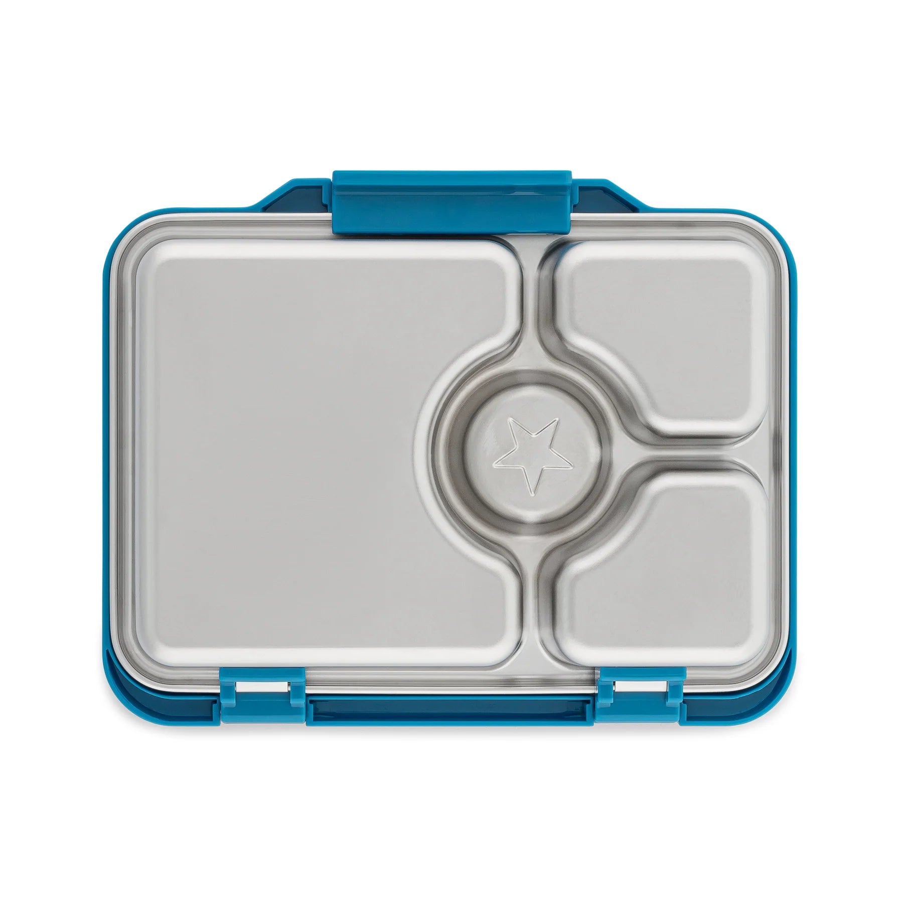 Yumbox Prêt  nerez 4 oddelenia - Modrý súmrak s trblietkami