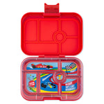 Načítať obrázok do zobrazovača galérie, Yumbox Original 6 oddelení červená Preteky
