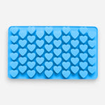 Načítať obrázok do zobrazovača galérie, Silikónová forma na gumené srdiečka s pipetou  - modrá
