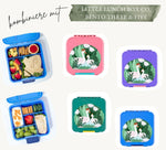 Načítať obrázok do zobrazovača galérie, Vodeodolné nálepky Labutie jazero - stvorené pre boxy Bento3 a Bento5
