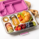 Načítať obrázok do zobrazovača galérie, Lekkabox GRANDE - nerezový box s 5 oddeleniami - bobule
