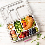 Načítať obrázok do zobrazovača galérie, Lekkabox GRANDE - nerezový box s 5 oddeleniami - bobule
