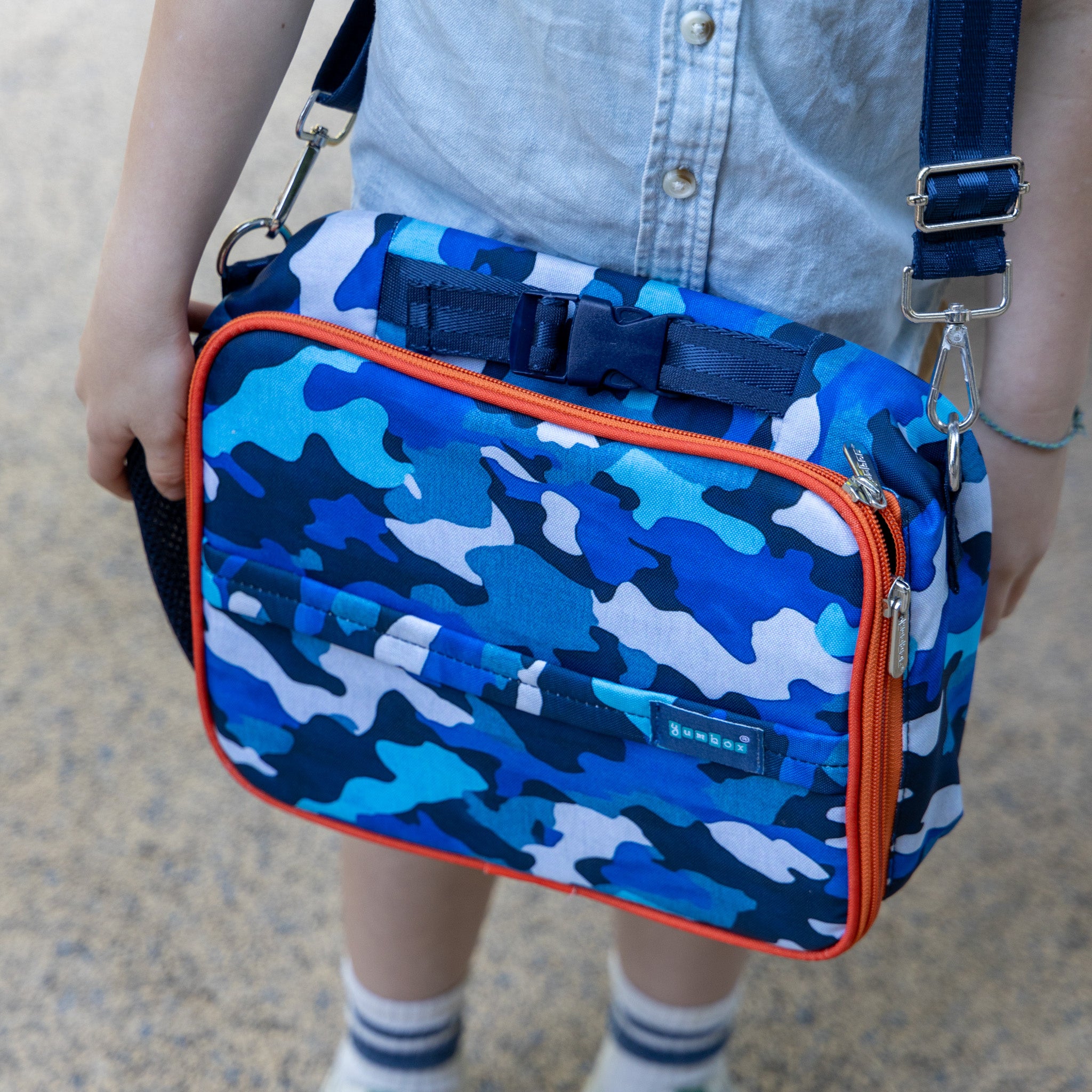 Yumbox termo izolačná taška na lunchbox s popruhom  - Kamufláž