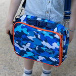 Načítať obrázok do zobrazovača galérie, Yumbox termo izolačná taška na lunchbox s popruhom  - Kamufláž
