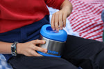 Načítať obrázok do zobrazovača galérie, Yumbox Cubi 295ml termoska na jedlo Surf Blue
