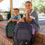 Načítať obrázok do zobrazovača galérie, MontiiCo - Školský ruksak KONFETY len 700g!
