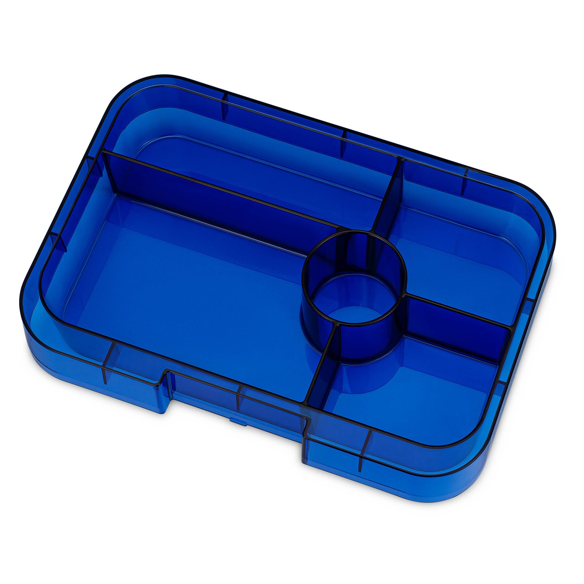Extra tácka k Yumbox Tapas XL Námornícka transparentná 5 oddelení
