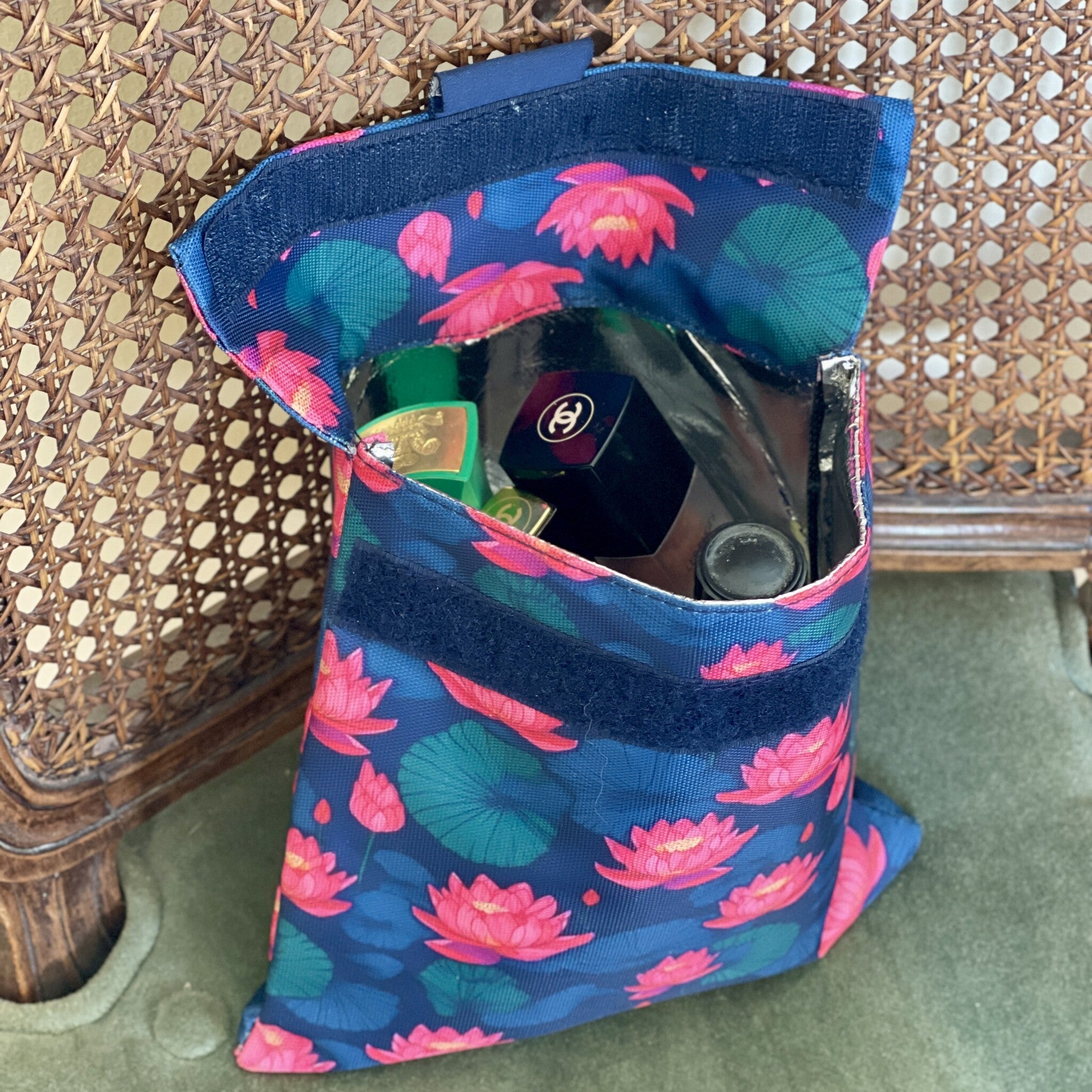 Yumbox POCHETTE - zero waste vrecúško na sendviče - Lotus velcro
