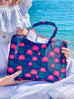 Načítať obrázok do zobrazovača galérie, Yumbox POCHE termo izolačná taštička na lunchbox s ušami - Lotus
