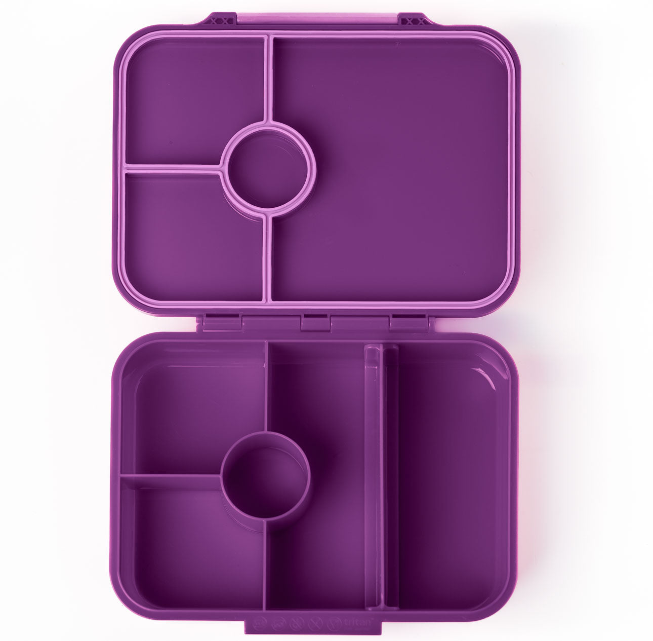 Lekkabox Classic  so 4 oddeleniami - Lila