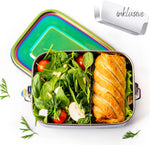 Načítať obrázok do zobrazovača galérie, Lekkabox SAFE 1000ml s jedným oddelením a rozdeľovačom - dúhová
