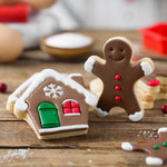 Načítať obrázok do zobrazovača galérie, Vykrajovátka Vianoce - chalúpka a perníček
