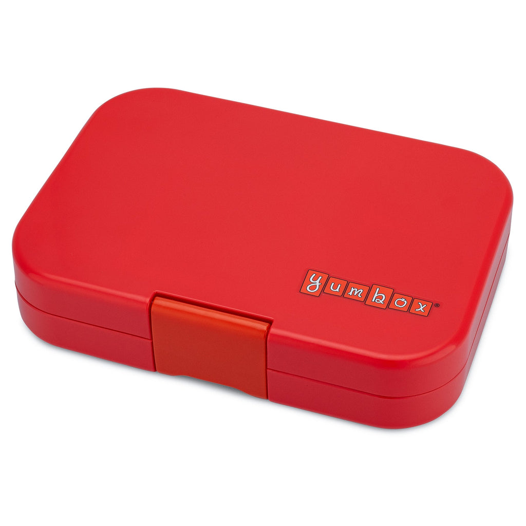 Yumbox Panino 4 oddelenia červená (Polárny medveď)
