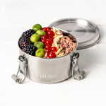 Načítať obrázok do zobrazovača galérie, Nepriepustná nerezová dóza Lekkabox Clipsy 400ml - strieborná
