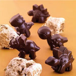 Načítať obrázok do zobrazovača galérie, Silikónová forma na gumených dinosauríkov s pipetou  - ružová
