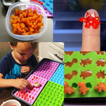 Načítať obrázok do zobrazovača galérie, Silikónová forma na gumených dinosauríkov s pipetou  - ružová
