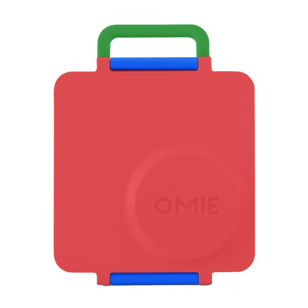 OmieBox hot & cold - Lunchbox s vyberateľnou termonádobou Červená
