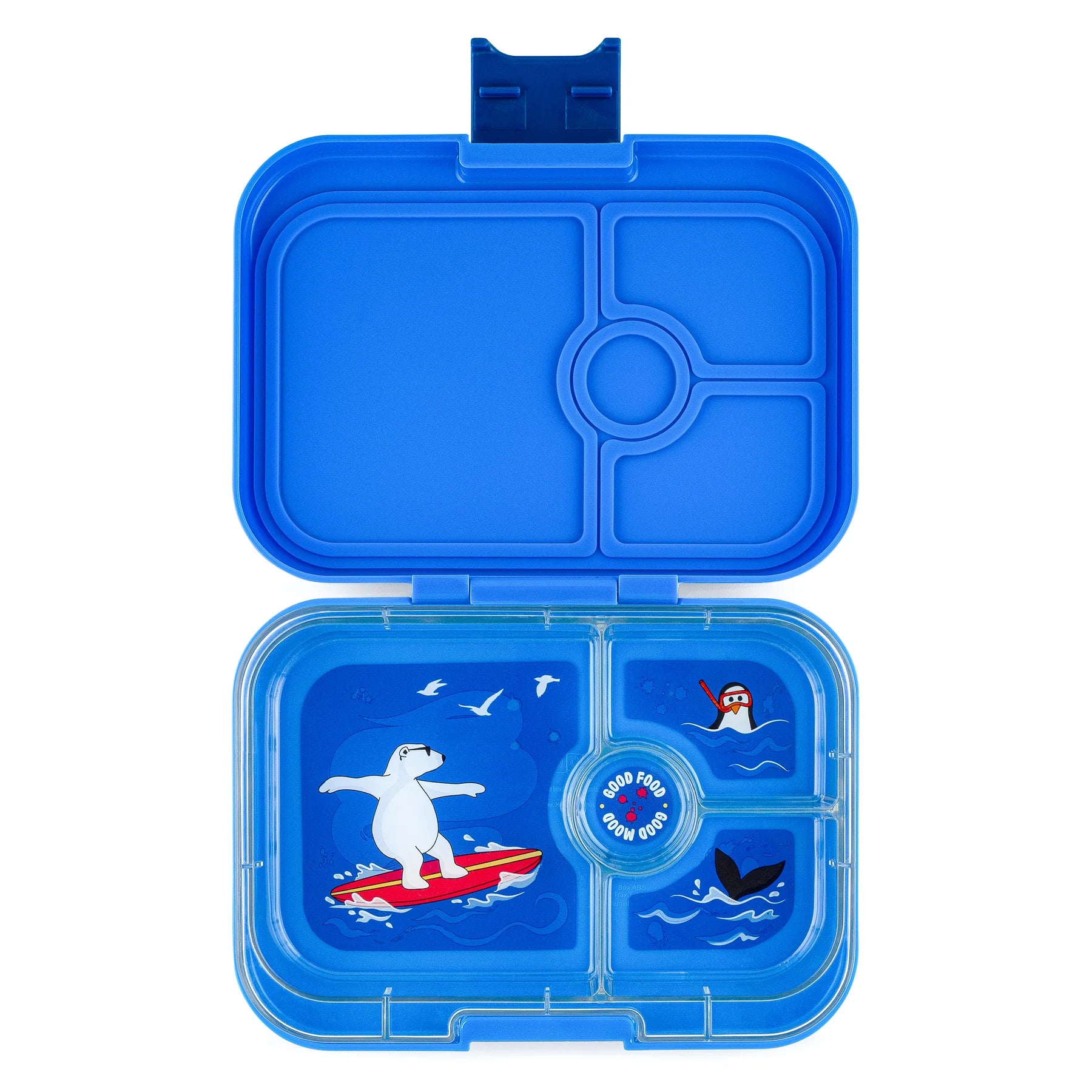 Yumbox Panino 4 oddelenia surfová modrá (Polárny medveď)