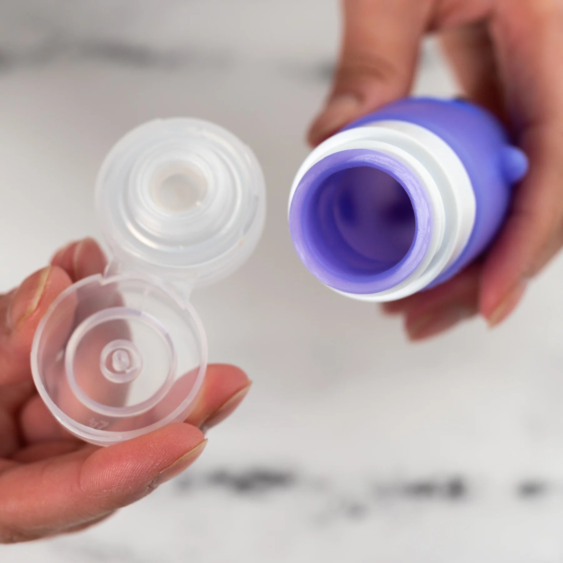 Yumbox Sada 3 silikónových fľaštičiek Jednorožce 60ml