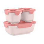 Načítať obrázok do zobrazovača galérie, OmieGo BIO sada 3 stohovacích boxov - koraly
