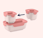 Načítať obrázok do zobrazovača galérie, OmieGo BIO sada 3 stohovacích boxov - koraly
