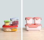 Načítať obrázok do zobrazovača galérie, OmieGo BIO sada 3 stohovacích boxov - koraly
