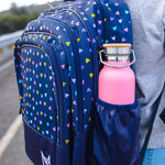 Načítať obrázok do zobrazovača galérie, MontiiCo - Školský ruksak SRDIEČKA len 700g!
