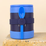 Načítať obrázok do zobrazovača galérie, Montii silikónový pásik na príbor kobalt
