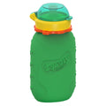 Squeasy Snacker - silikónová kapsička 180ml zelená