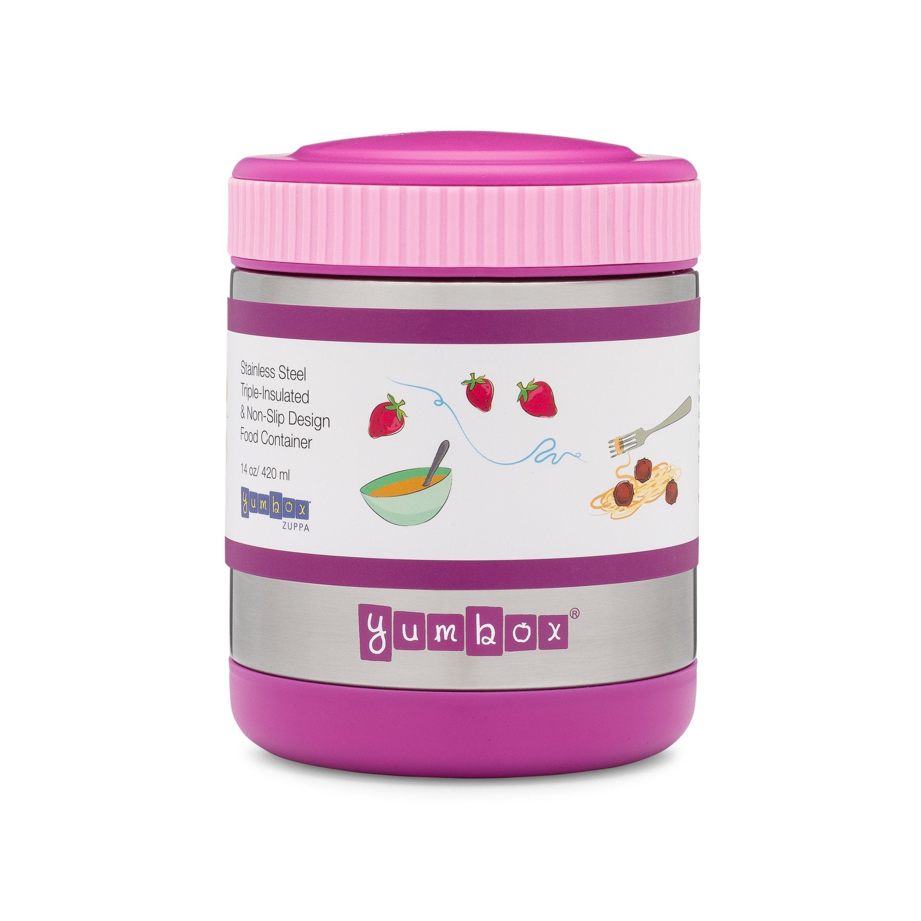 Yumbox Zuppa termoska na jedlo fialový klenot