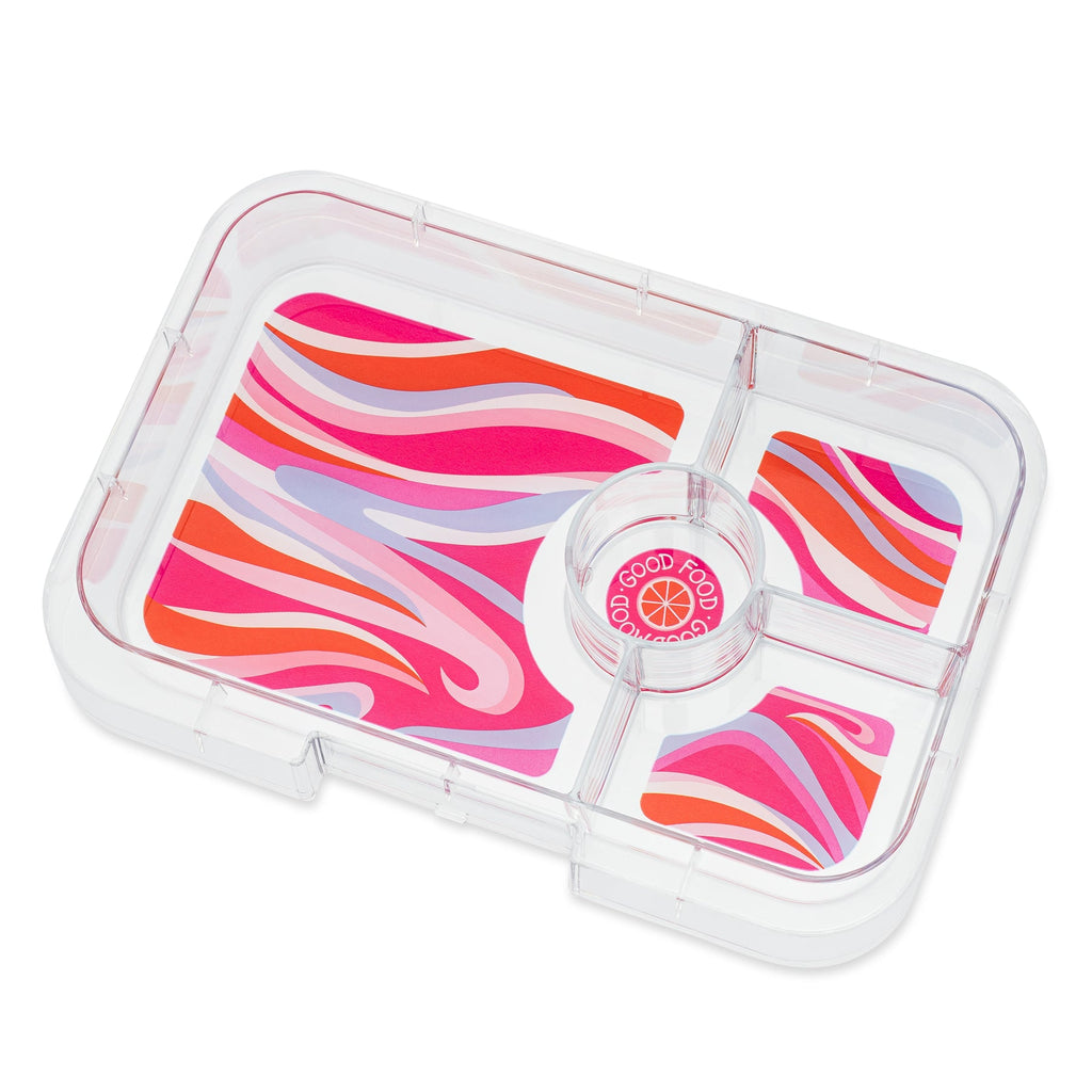 Yumbox XL Tapas 4 oddelenia modrý Antibes