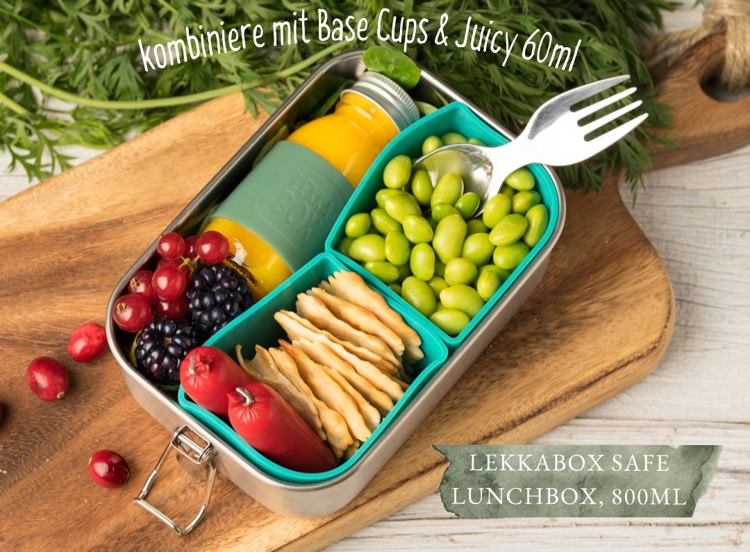 Lekkabox Juicy Mini fľaštička na smoothie/džús 60ml Les