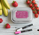 Načítať obrázok do zobrazovača galérie, Vodeodolná nálepka tabuľa so zástavkami malinová
