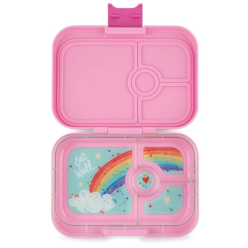 Yumbox Panino 4 oddelenia mocná ružová (dúha)