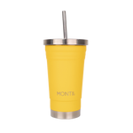 Načítať obrázok do zobrazovača galérie, Montii Smoothie Original cup - termoizolačný smoothie pohár Ananás 450ml
