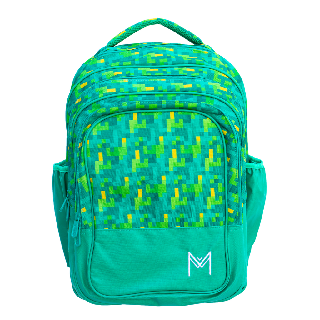 MontiiCo - Školský ruksak PIXELY len 700g!